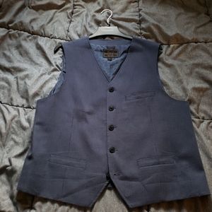 Jos A Bank Reserve blue vest